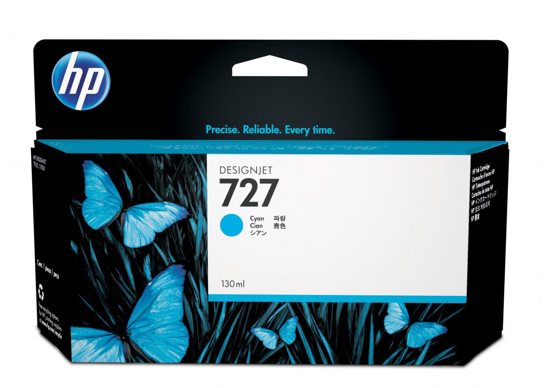 HP 727 CYAN KARTUŞ / 130 ml (B3P19A)