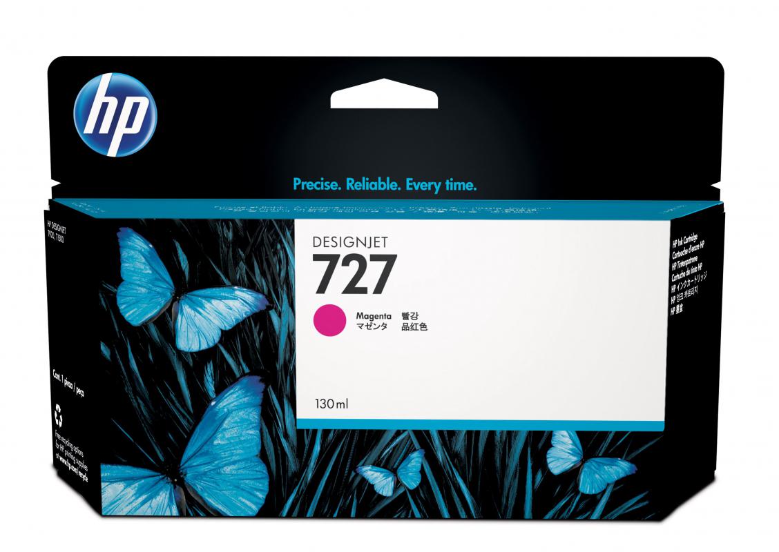 HP 727 MAGENTA KARTUŞ / 130 ml (B3P20A)