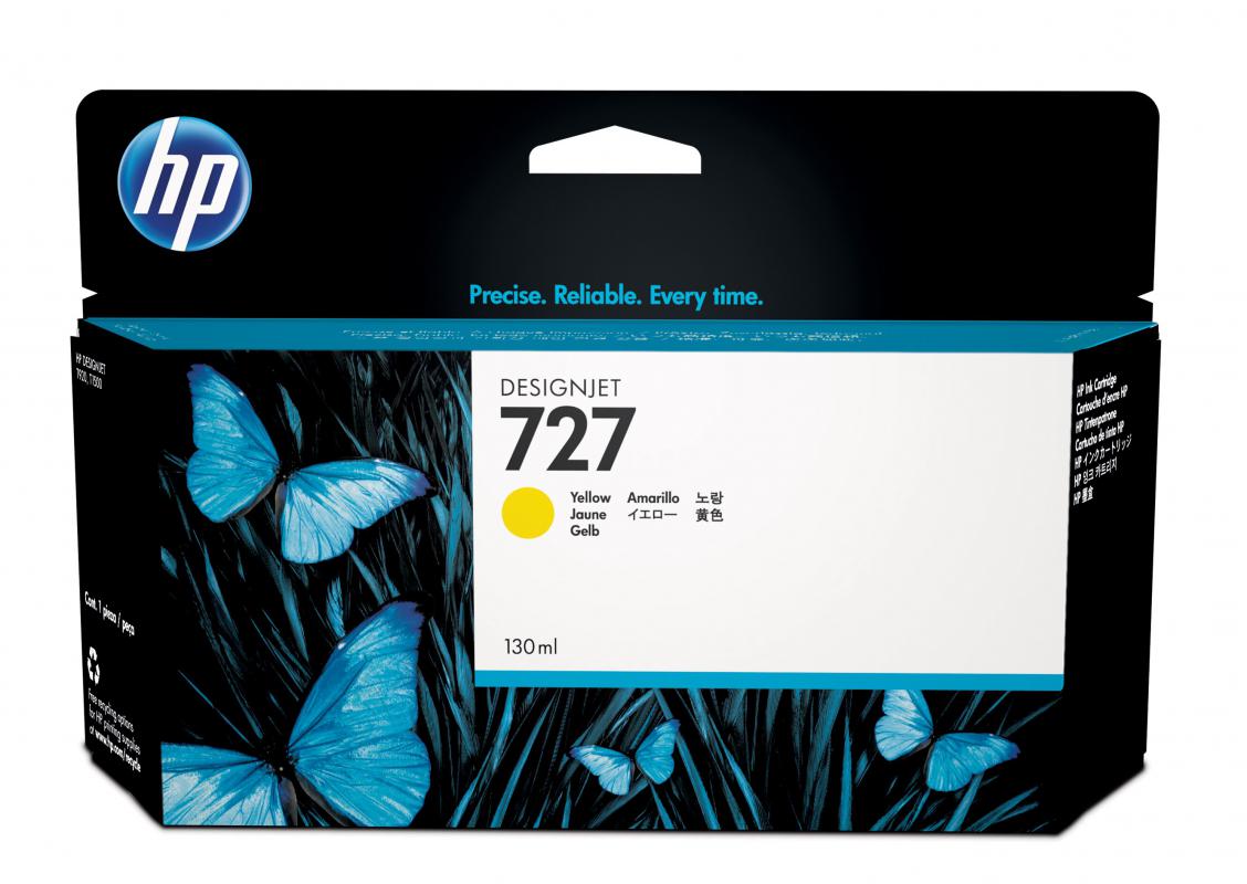 HP 727 YELLOW KARTUŞ / 130 ml (B3P21A)