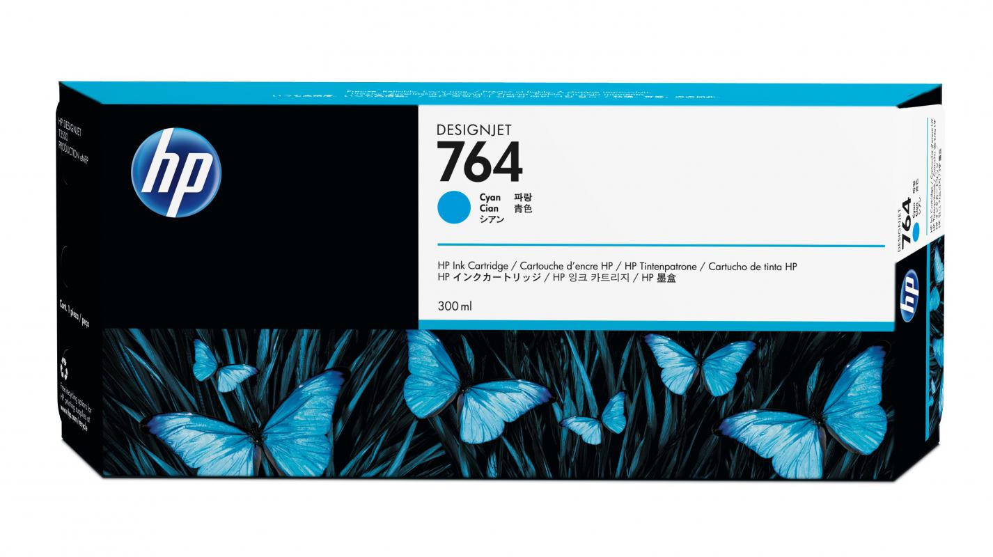 HP 764 CYAN KARTUŞ / 300 ml (C1Q13A)