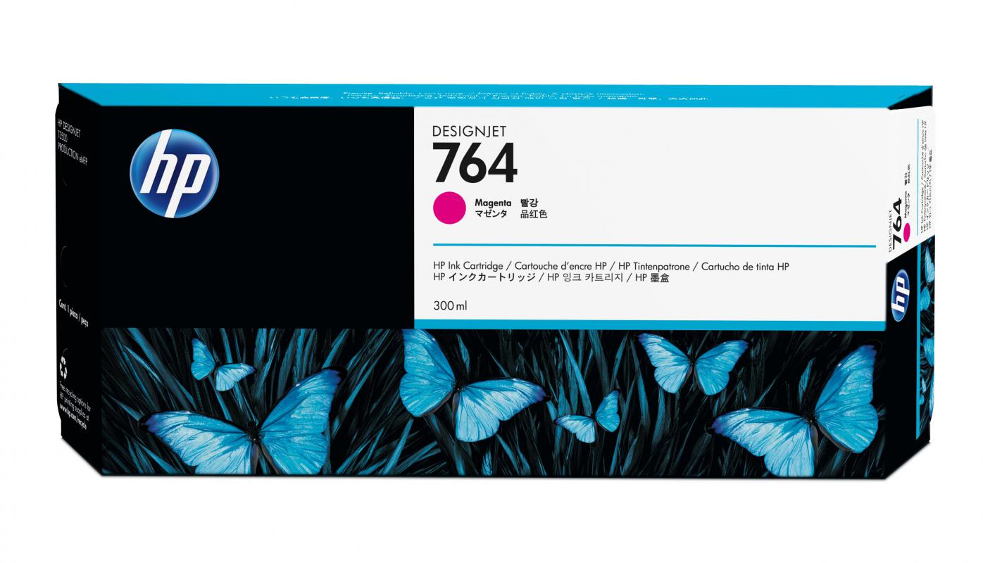 HP 764 MAGENTA KARTUŞ / 300 ml (C1Q14A)