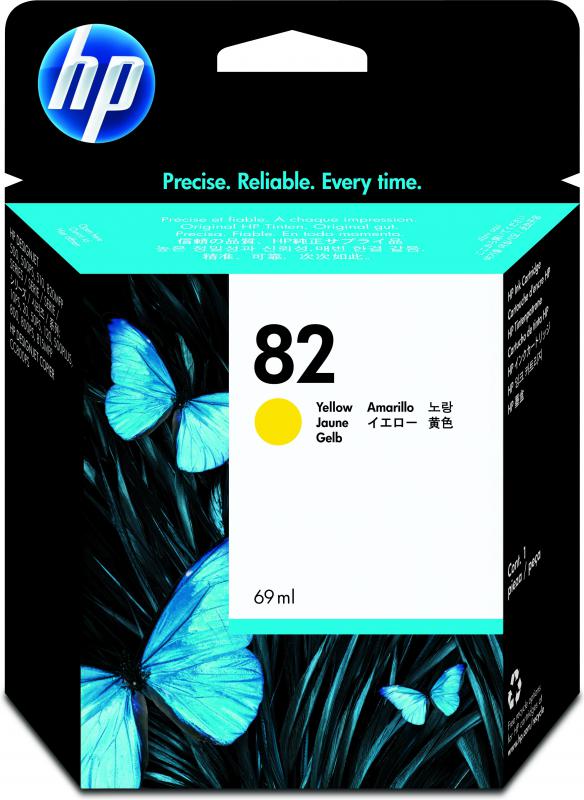 HP 82 YELLOW KARTUŞ / 69 ml (C4913A)