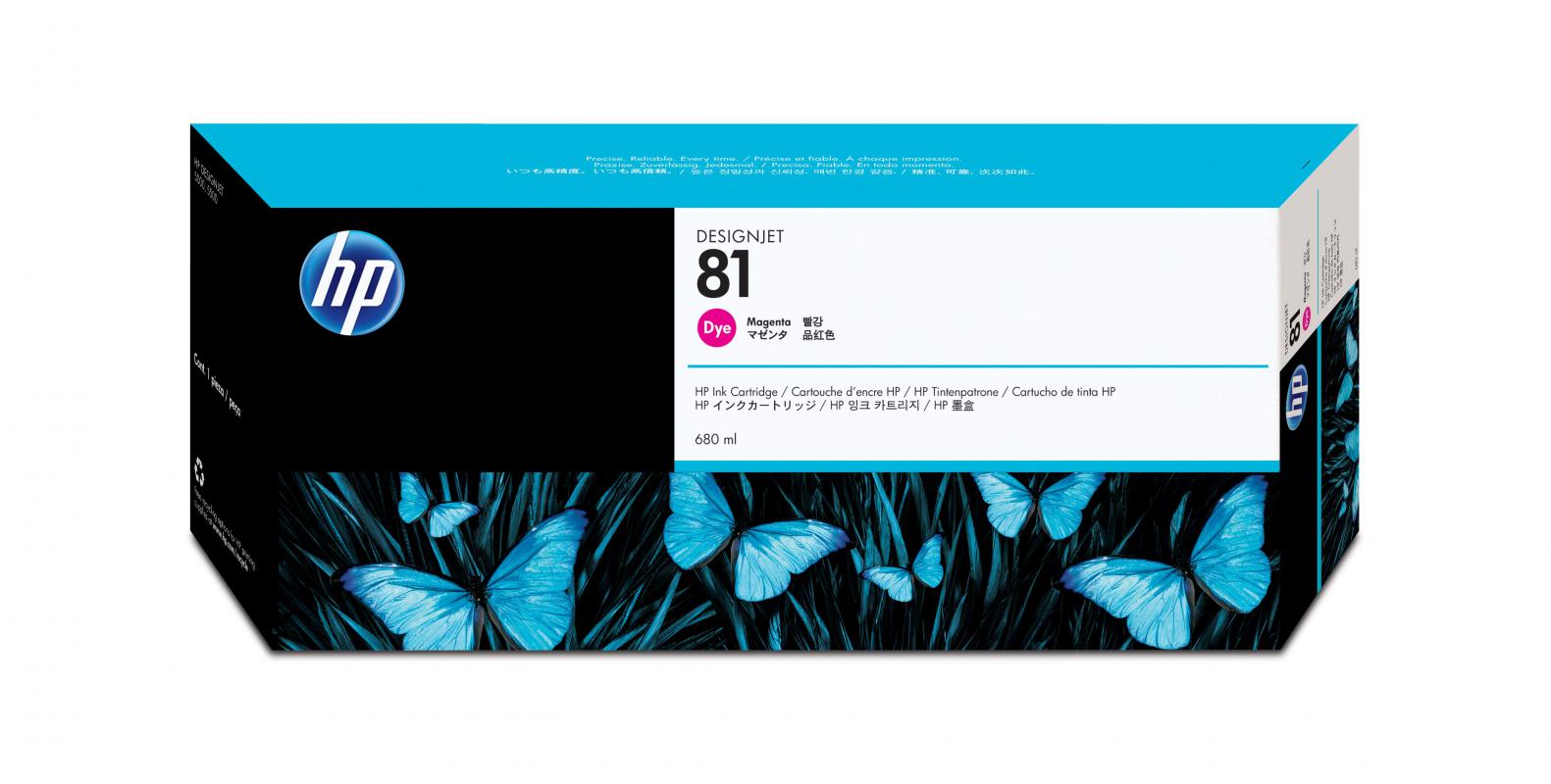 HP 81 MAGENTA / 680 ml (C4932A)