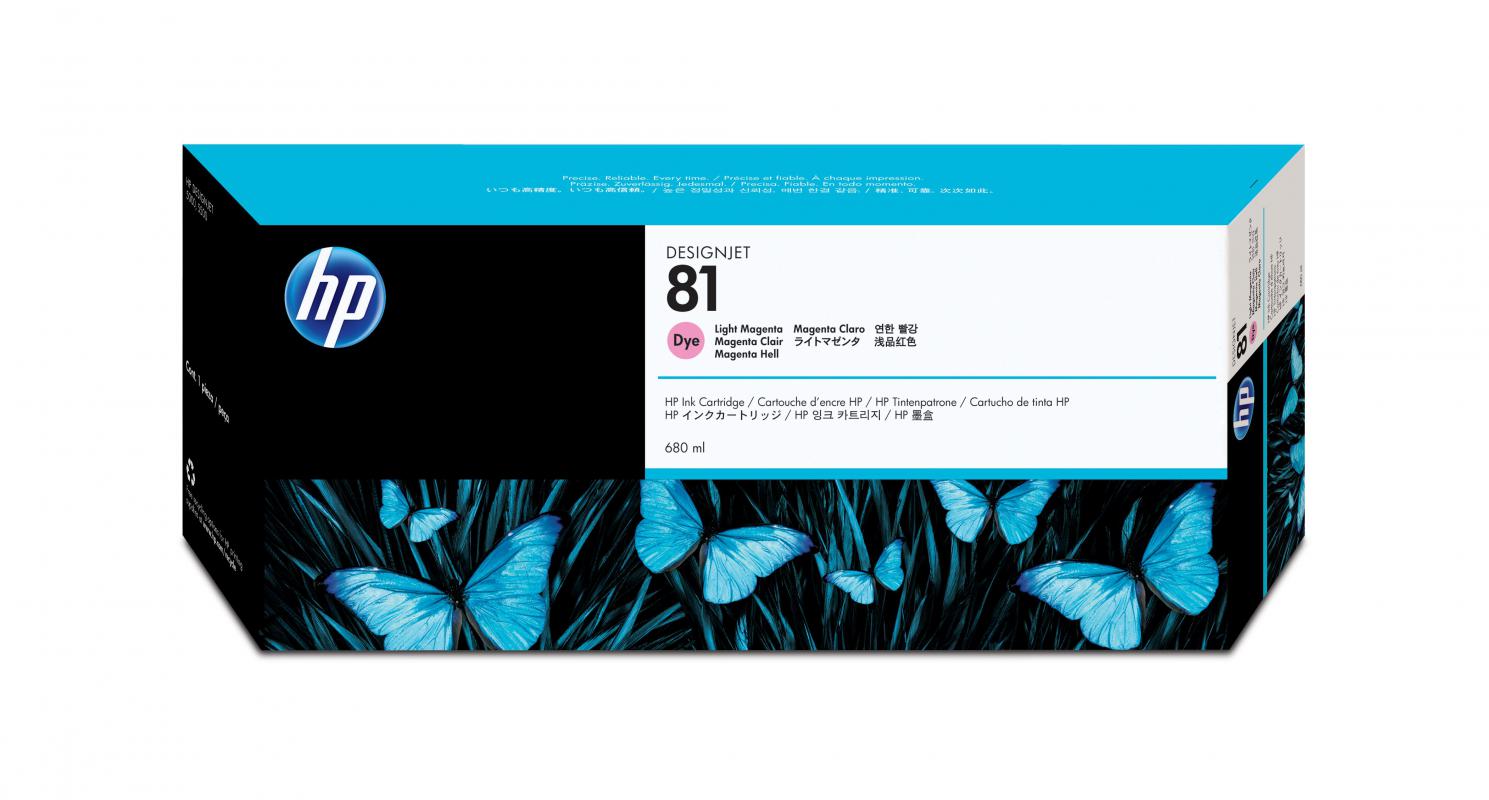 HP 81 LİGHT MAGENTA / 680 ml (C4935A)