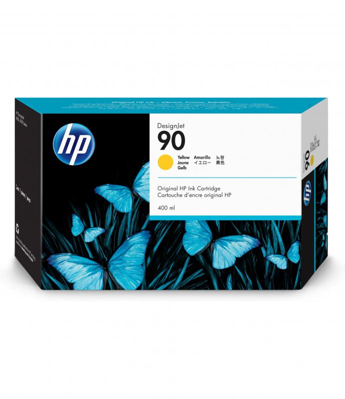 HP 90 YELLOW KARTUŞ / 400 ml (C5065A)