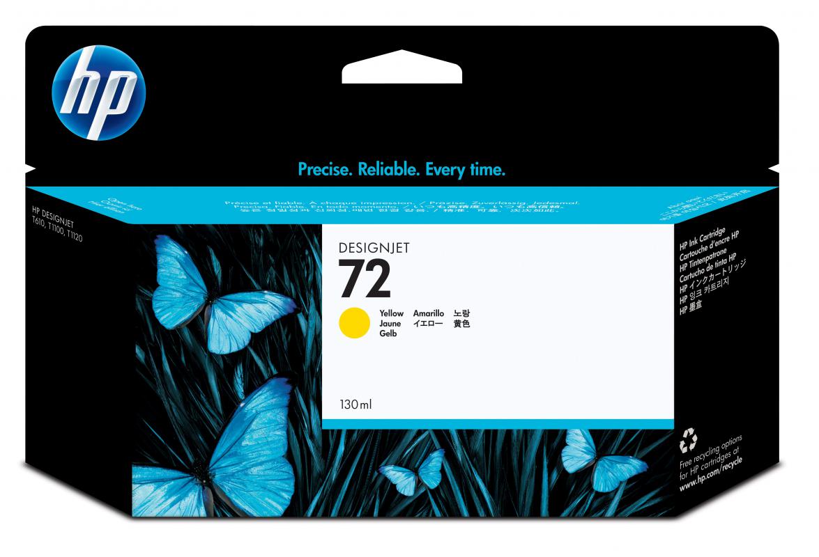 HP 72 YELLOW KARTUŞ / 130 ml (C9373A)