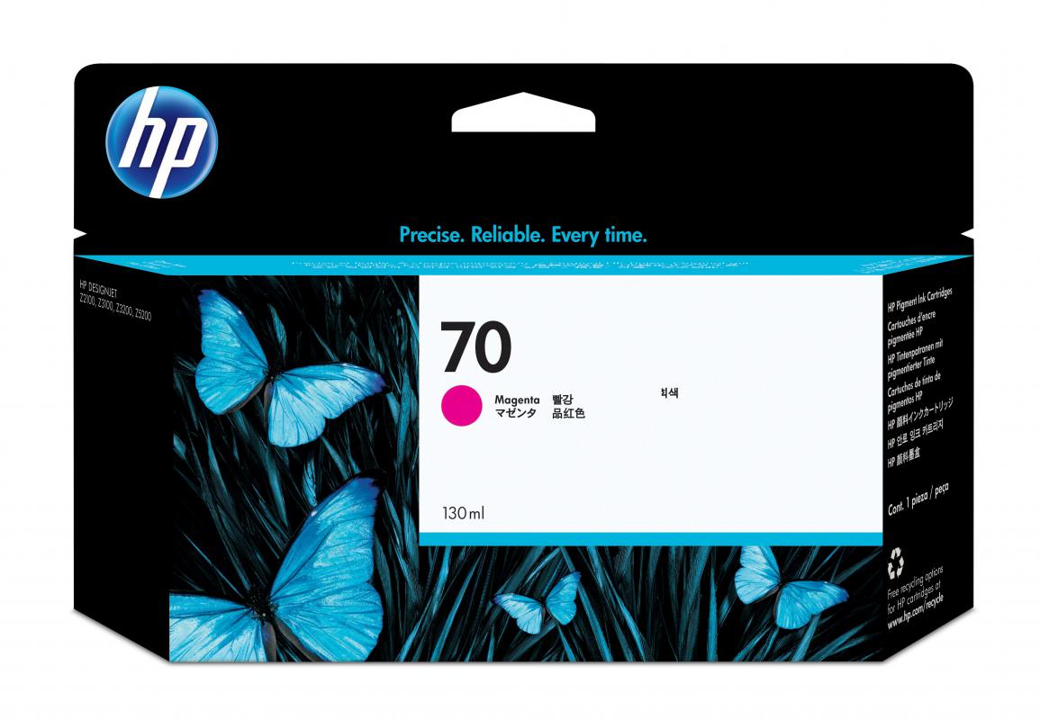 HP 70 MAGENTA KARTUŞ / 130 ml (C9453A)