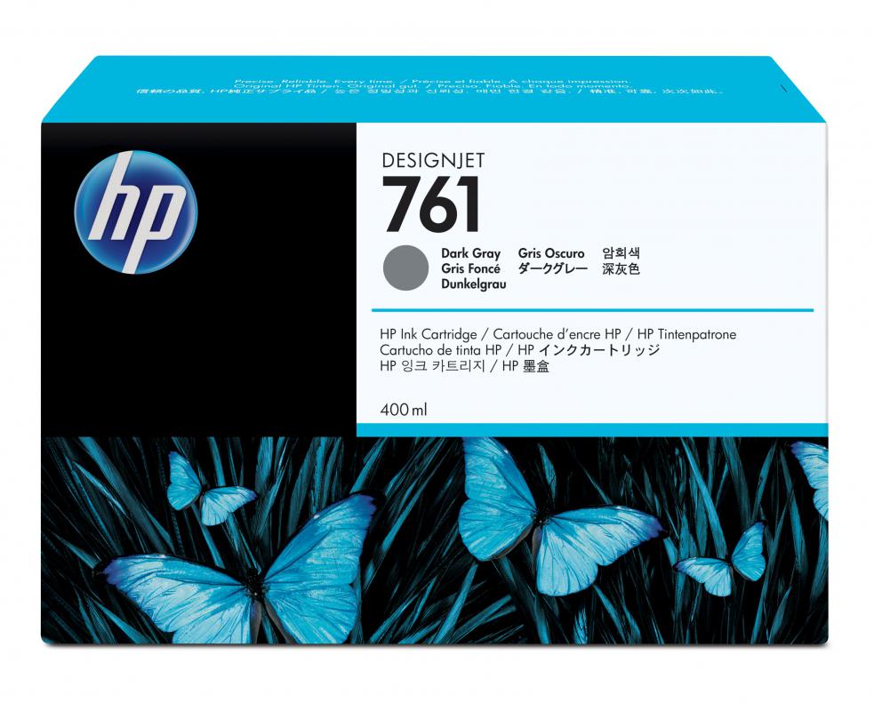 HP 761 DARK GREY KARTUŞ / 400 ml (CM996A)