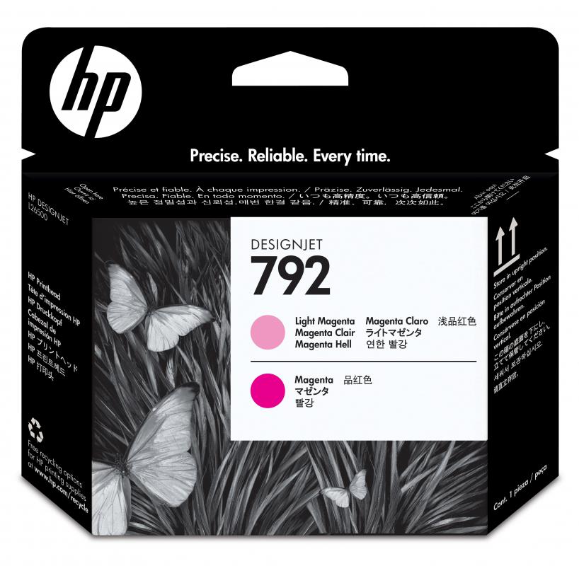 HP 792 MAGENTA and LIGHT MAGENTA BASKI KAFASI (CN704A)