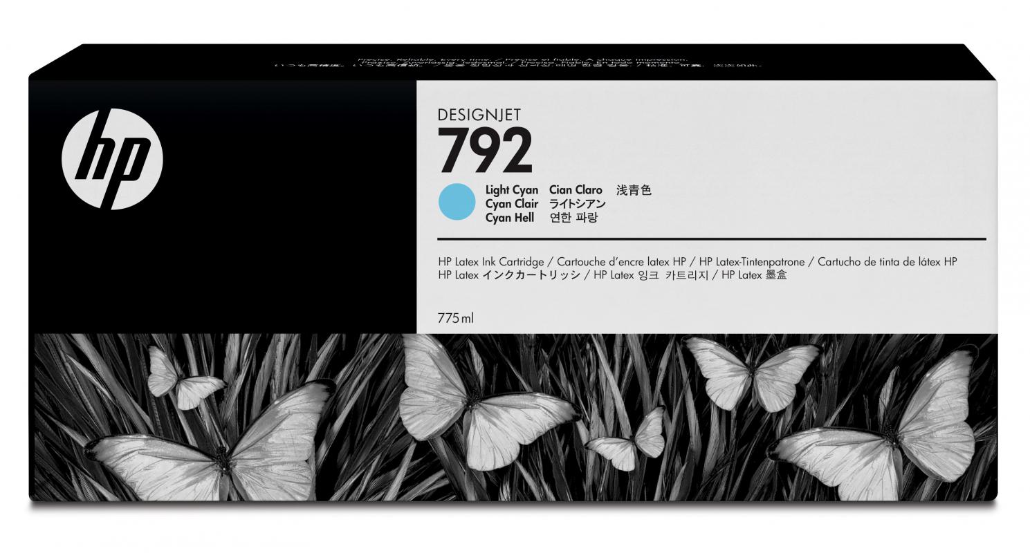 HP 792 LIGHT CYAN KARTUŞ / 775 ml (CN709A)