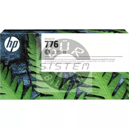 HP 776 1 litre Kromatik Yeşil Mürekkep Kartuşu (1XB03A) | Gür Sistem
